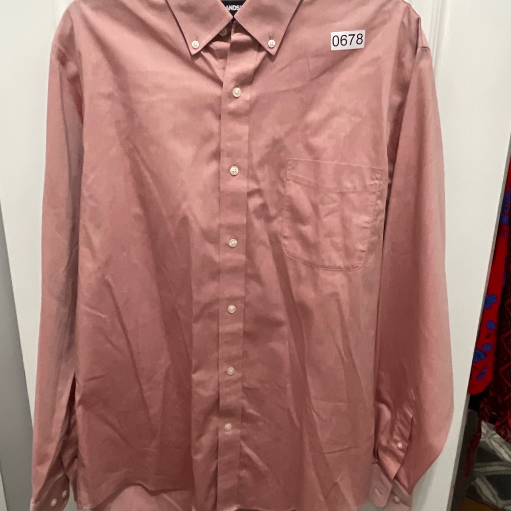 Lands end long sleeve button down 16 35 size - Picture 13 of 13